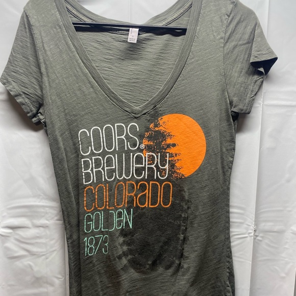 Techstyles sportster women’s t-shirt. Size small. Light green in color - Picture 1 of 3